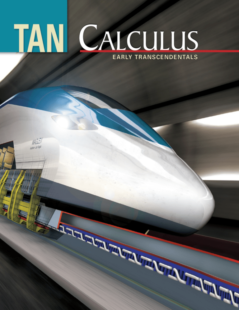 Tan Calculus: Early Transcendentals Textbook