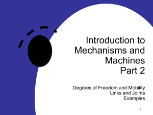 Introduction to Mechanisms and Machines Part 2