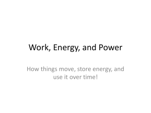 Work, Energy, and Power: A Physics Guide