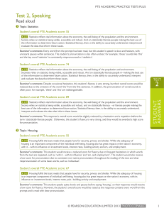 PTE Academic Practice Tests Plus Test 2 Speaking