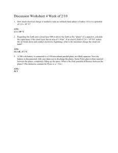 Electrostatics Worksheet Problems & Solutions