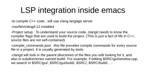 Emacs LSP C++ Setup Guide