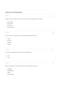 SnowPro Core Test Prep Questions