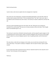 Why Time Management is Important: A Short Story for Students