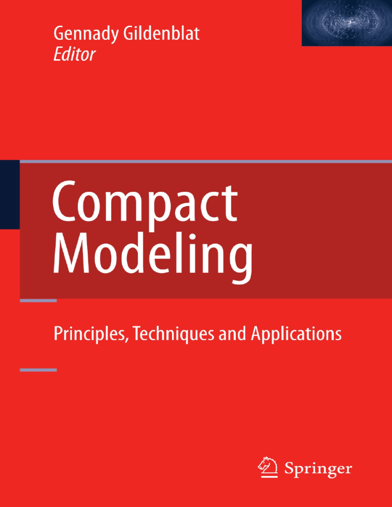 Compact Modeling: Principles, Techniques, Applications