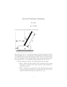 Inverted Pendulum Control System Analysis