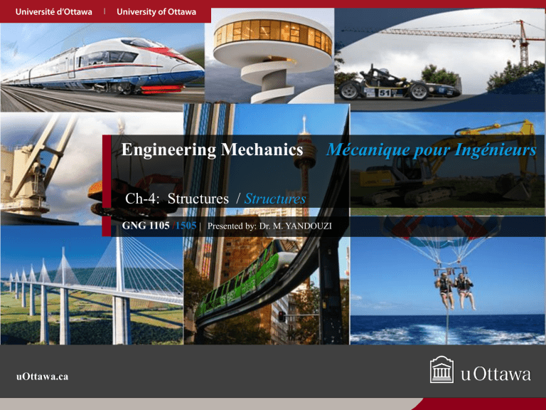 Engineering Mechanics: Frames & Machines Lecture