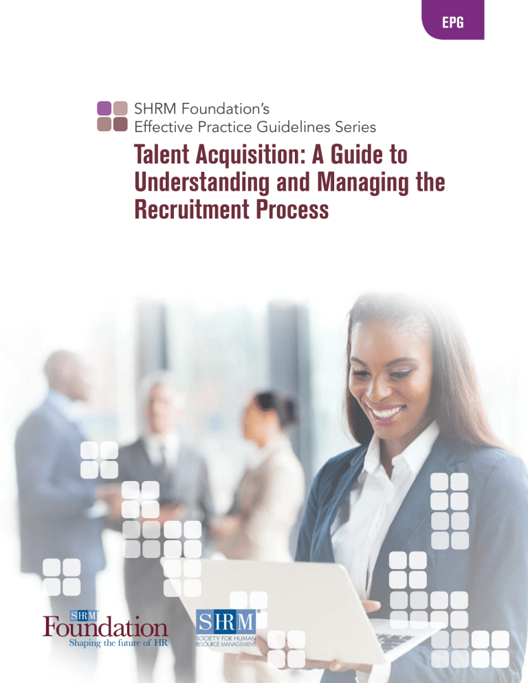 Talent Acquisition Guide: Recruitment Process Management
