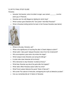 Heracles Medea Orpheus Study Guide