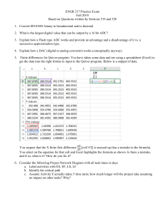 ENGR 217 Practice Exam Fall 2019 Questions