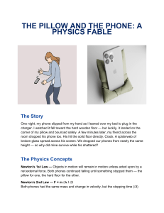 Physics Fable: Newton's Laws of Motion