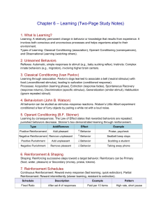 Chapter 6 Learning Study Notes