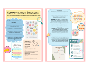 Communication Struggles: Therapeutic Strategies for Healthcare