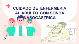 Gu&iacute;a de Enfermer&iacute;a: Cuidados con Sonda Nasog&aacute;strica