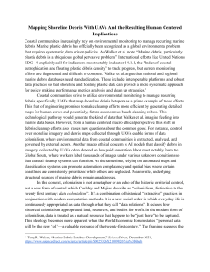 UAV Shoreline Debris Mapping: Ethical Implications