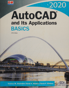 AutoCAD and Its Applications BASICS 2020 Textbook
