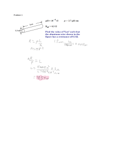 Physics Electric Circuits Problem Set: Energy and Current