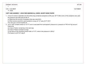 Thermodynamics Problem Set: Ideal Gas Law Applications