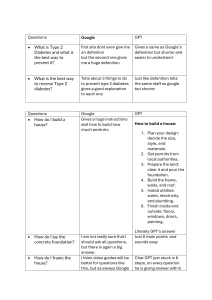 Google vs GPT: A Comparative Review