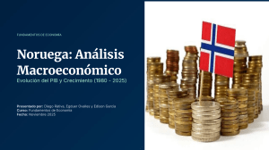 An&aacute;lisis Macroecon&oacute;mico de Noruega
