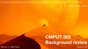 CMPUT 365: RL Math Review Slides