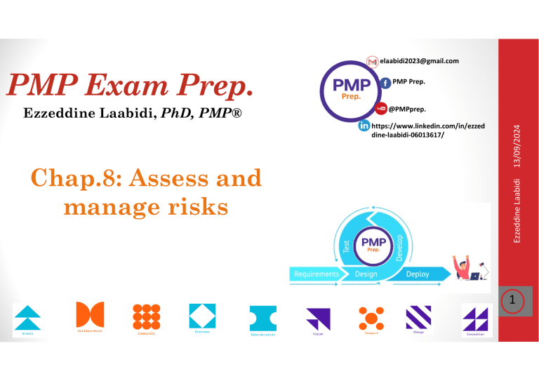 pmp study guide: project risk management control... PMP Prep: Project Risk Management Guide