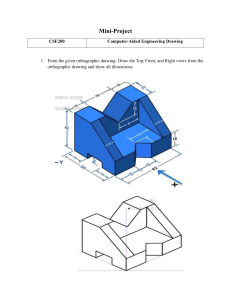 CSE200 Computer-Aided Engineering Drawing Mini-Project