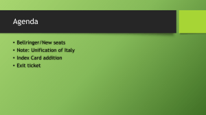 Unification of Italy and Germany Lesson Plan
