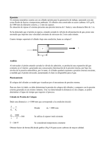 Ejercicio de Ingenier&iacute;a: C&aacute;lculo del Tiempo de Colapso de un Cilindro Neum&aacute;tico