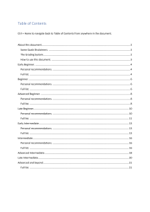 Piano Repertoire Guide by Difficulty Levels