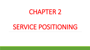 Service Positioning: 3Cs Analysis & Marketing Strategy
