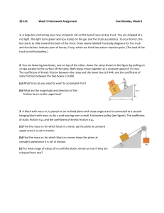 Physics 33-141 Week 5 Homework Assignment