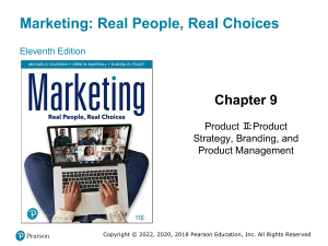 Marketing: Product Strategy, Branding, and Product Management