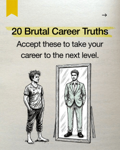 20 Brutal Career Truths: Guide to Professional Growth