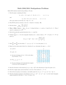 Math 2550 Studypalooza Problems PDF