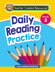 Grade 3 Reading Comprehension Worksheets - Non-Fiction & Fiction