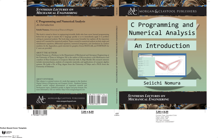C Programming for Numerical Analysis