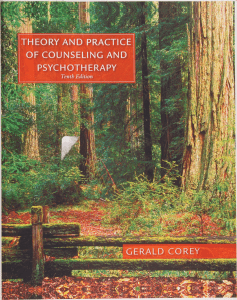 Theory and Practice of Counseling and Psychotherapy