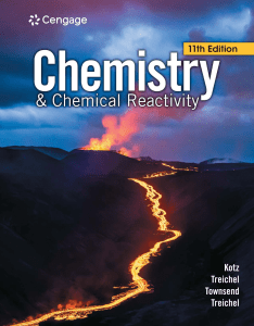 Chemistry & Chemical Reactivity 11th Edition Textbook