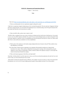 BSAD 330 Team Activity Worksheet