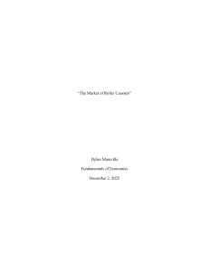 The Market of Roller Coasters: An Economic Analysis