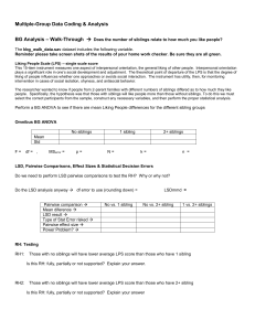 Multiple-Group Data Coding & Analysis Workbook