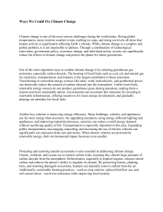 Ways We Could Fix Climate Change: Strategies and Solutions