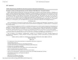 Norma NOM-059-SSA1-2015: Buenas Pr&aacute;cticas de Fabricaci&oacute;n de Medicamentos