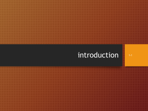 Introduction to Computer Science and Programming Logic
