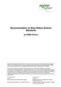 NGMN Base Station Antenna Standards Whitepaper 2017