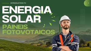 Introdu&ccedil;&atilde;o a Pain&eacute;is Fotovoltaicos: Guia de Energia Solar