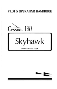 1977 Cessna 172N Skyhawk Pilot's Operating Handbook