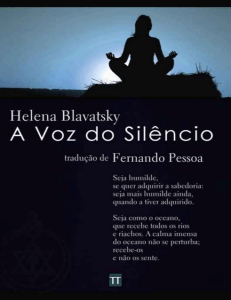 A Voz do Silêncio - Helena P. Blavatsky