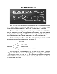 Guide to Writing a Business Plan: Components and Strategies